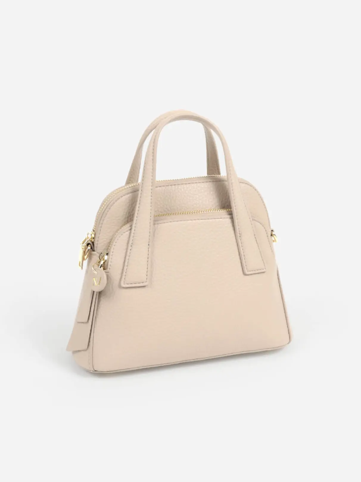 Vin NAVY 2026SS 2WAYミニボストンバッグ ベージュ