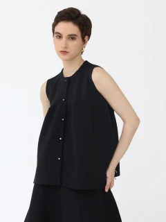 cordera ノースリーブ　ニット　ブラック cordera ノースリーブ ニット ブラック