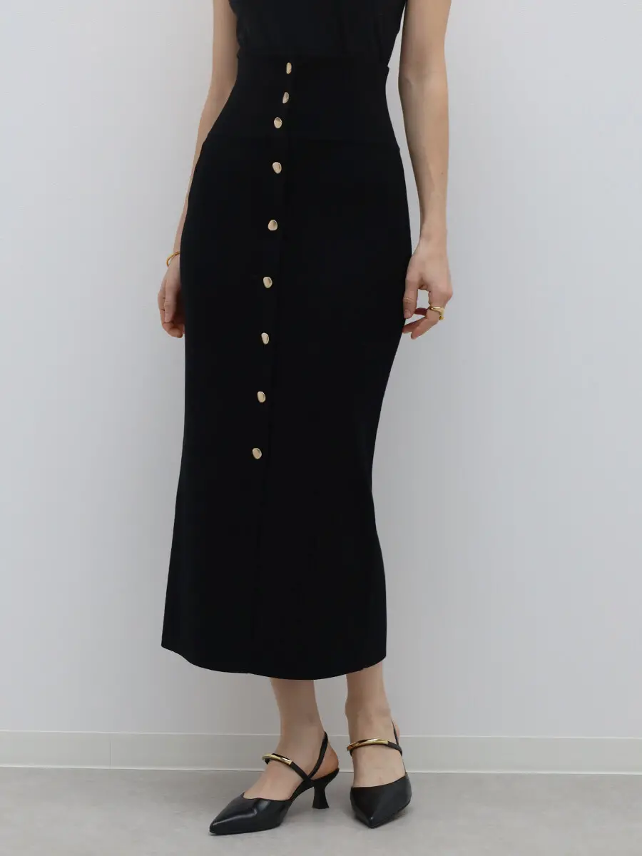Agaスカート♡Agaニット２点♡新品・未使用 Aga Blackのニットスカートの商品一覧｜ファッション通販のYAMADAYA STORE