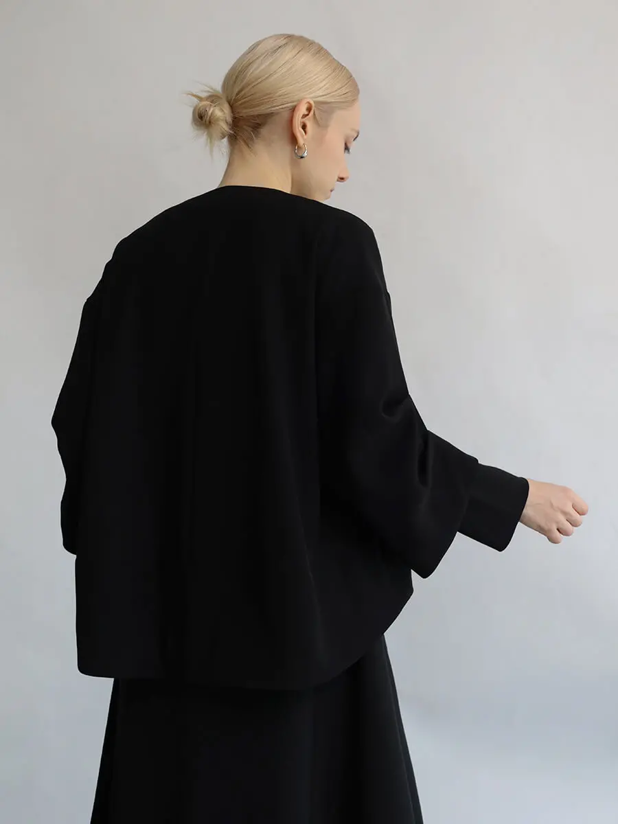 ⭐︎専用⭐︎ Aga ブラック薄手アウター Aga blackが提案するブラックアウター - ｜YAMADAYA STORE