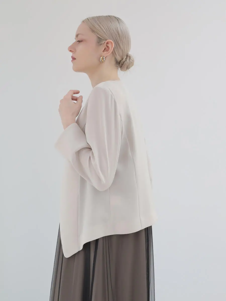 Agaのノーカラージャケットの商品一覧｜ファッション通販のYAMADAYA STORE