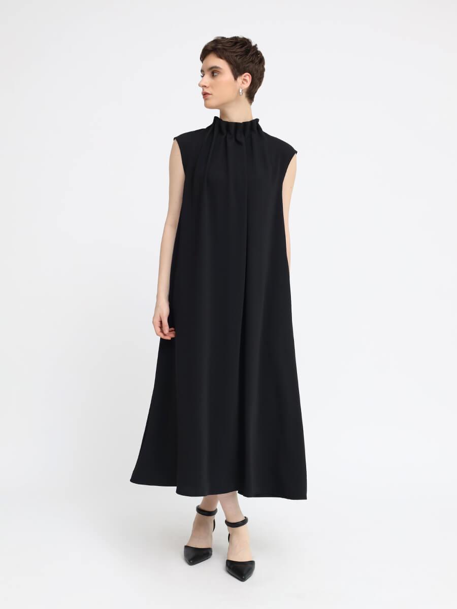 タックネックワンピース - Aga Black - Aga｜YAMADAYA STORE