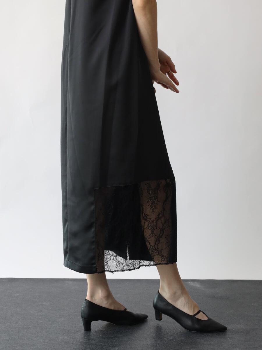 ヤマダヤ　Aga blackノースリーブ 黒 ロングワンピース 新品 Aga Black ロングワンピース 日本製｜Yahoo!フリマ（旧PayPayフリマ）