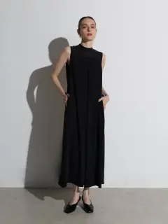 定価24000円【新品】日本製・スコットクラブ ヤマダヤ★キルティングワンピース 新品スコットクラブ インナーオールインワン付きワンピース