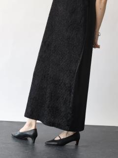 新品タグ付き✨Aga Black レース切替ロングワンピース 定価24,000円 新品タグ付き✨Aga Black レース切替ロングワンピース 定価