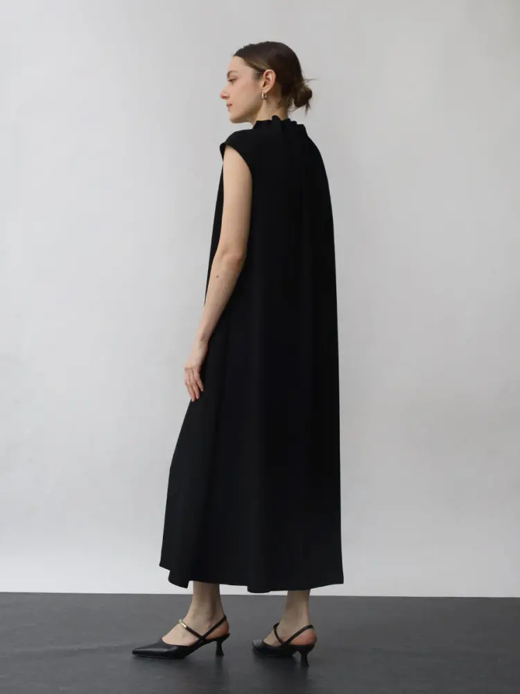 タックネックワンピース - Aga Black - Aga｜YAMADAYA STORE