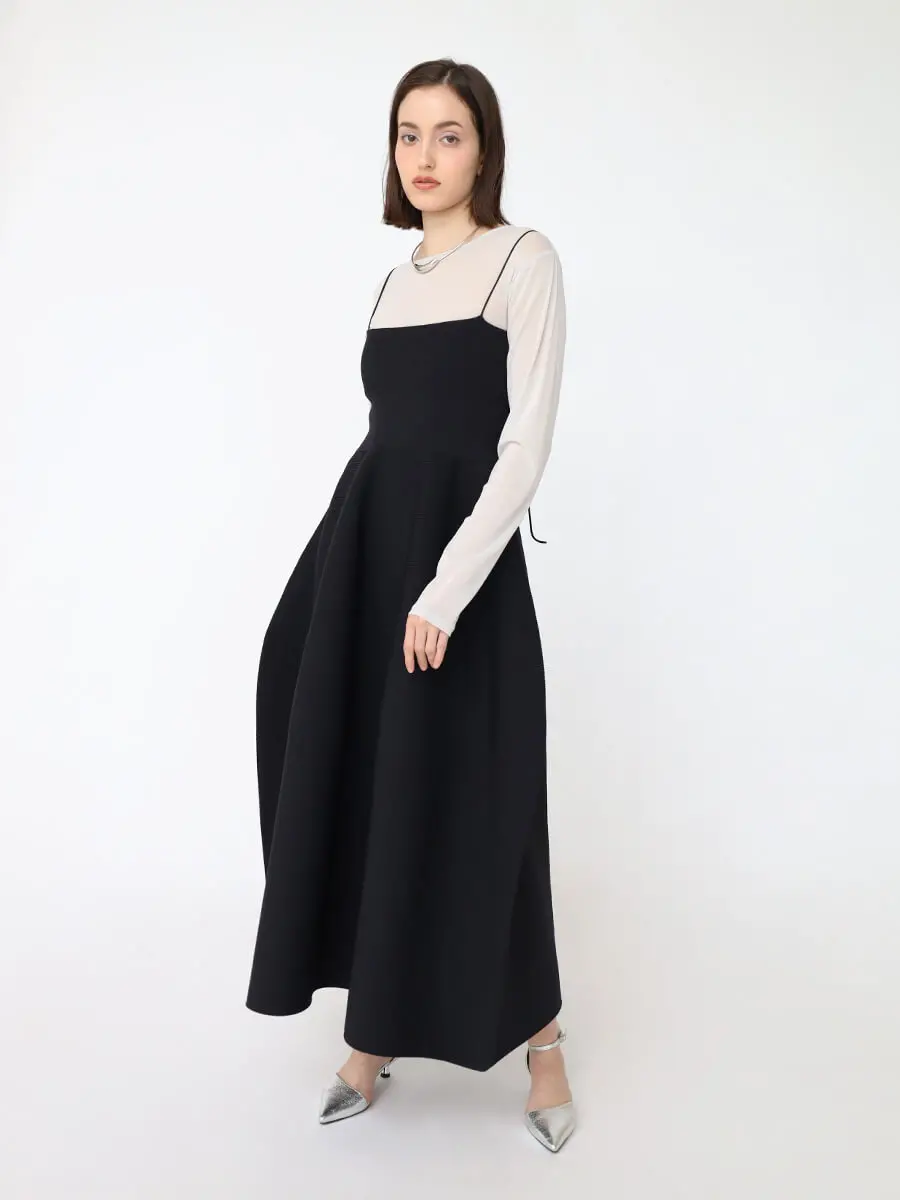 最終sale Aga ヤマダヤ ロングワンピース ワンピース ブラック Aga Blackのワンピース/ドレスの商品一覧｜ファッション通販の