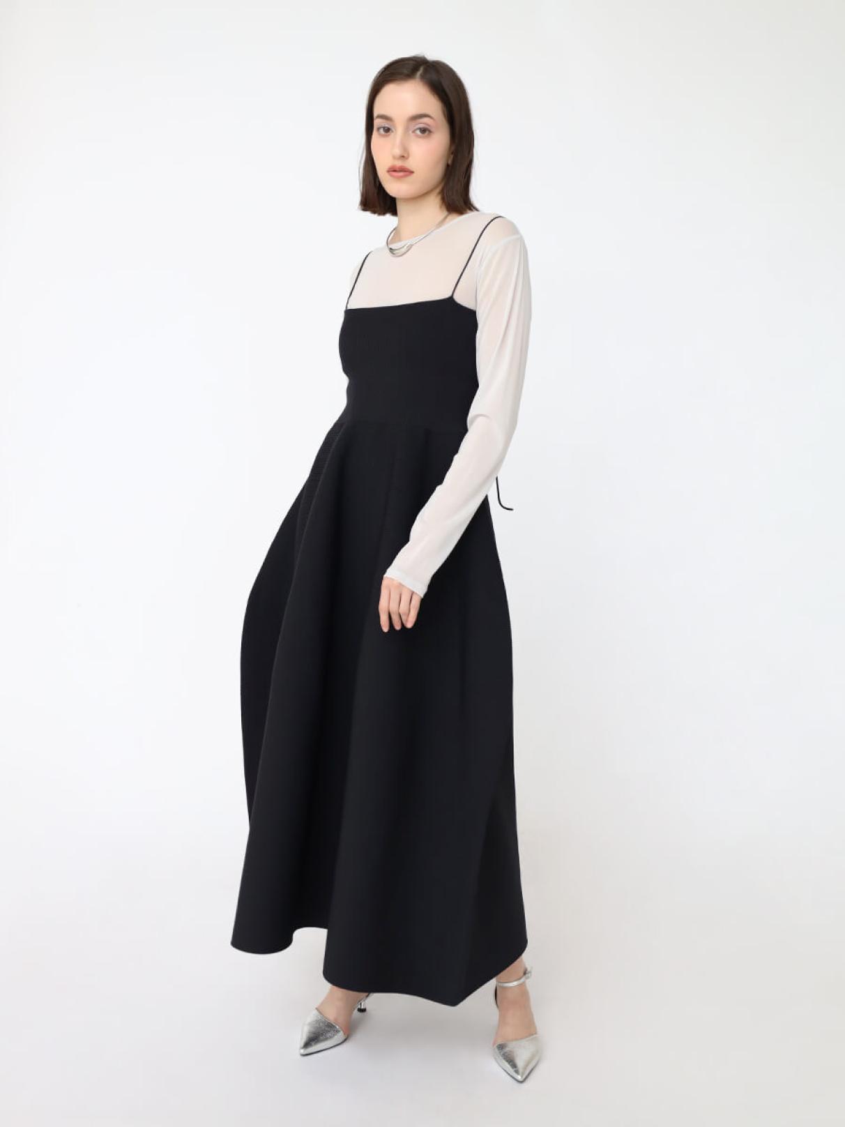 【Aga】アーガ/2重Vネックバイカラーワンピース/9号/ヤマダヤ 新品 Aga アーガ 二重Vネックバイカラーワンピース チュニック