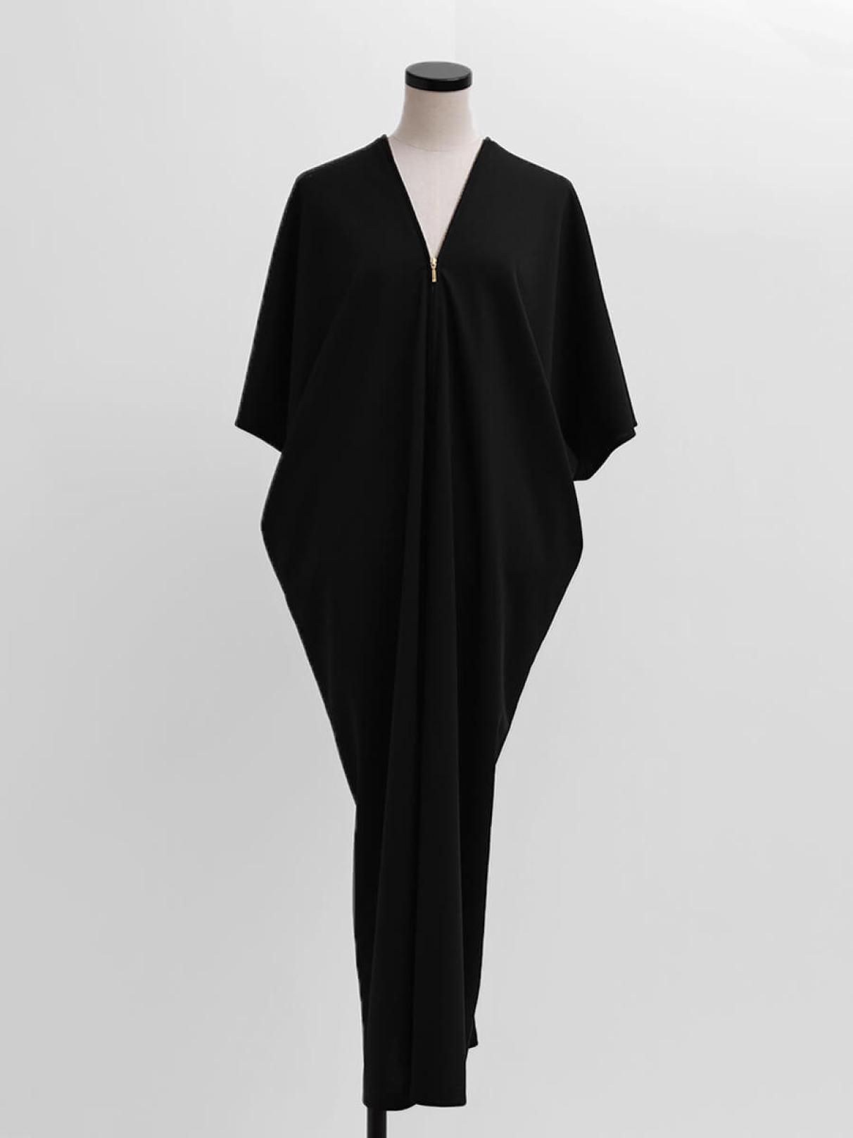 ファスナーネックワンピース - AgaBLACK×NORITAKE - Aga｜YAMADAYA STORE