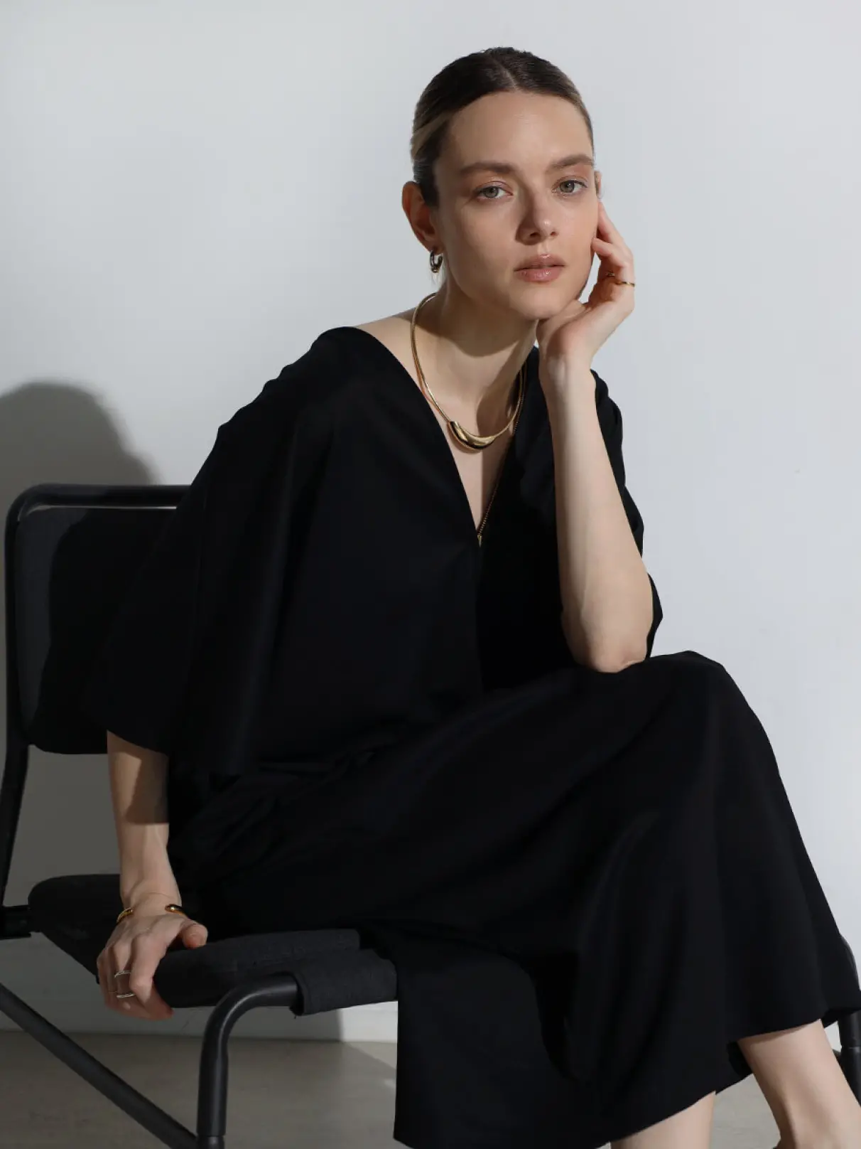 ファスナーネックワンピース - AgaBLACK×NORITAKE - Aga｜YAMADAYA STORE