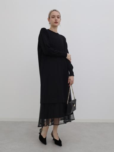 Aga Blackxニットワンピース
