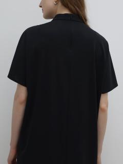 トライアングルネックワンピース - AgaBLACK×NORITAKE - Aga｜YAMADAYA