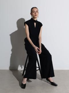 YAMADAYA Aga オールインワン 9号 トライアングルネックオールインワン - Aga Black - Aga｜YAMADAYA STORE