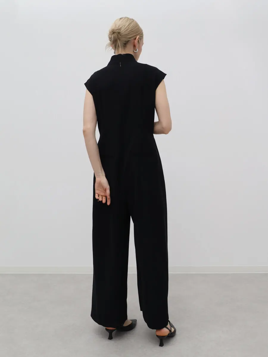 トライアングルネックオールインワン - Aga Black - Aga｜YAMADAYA STORE