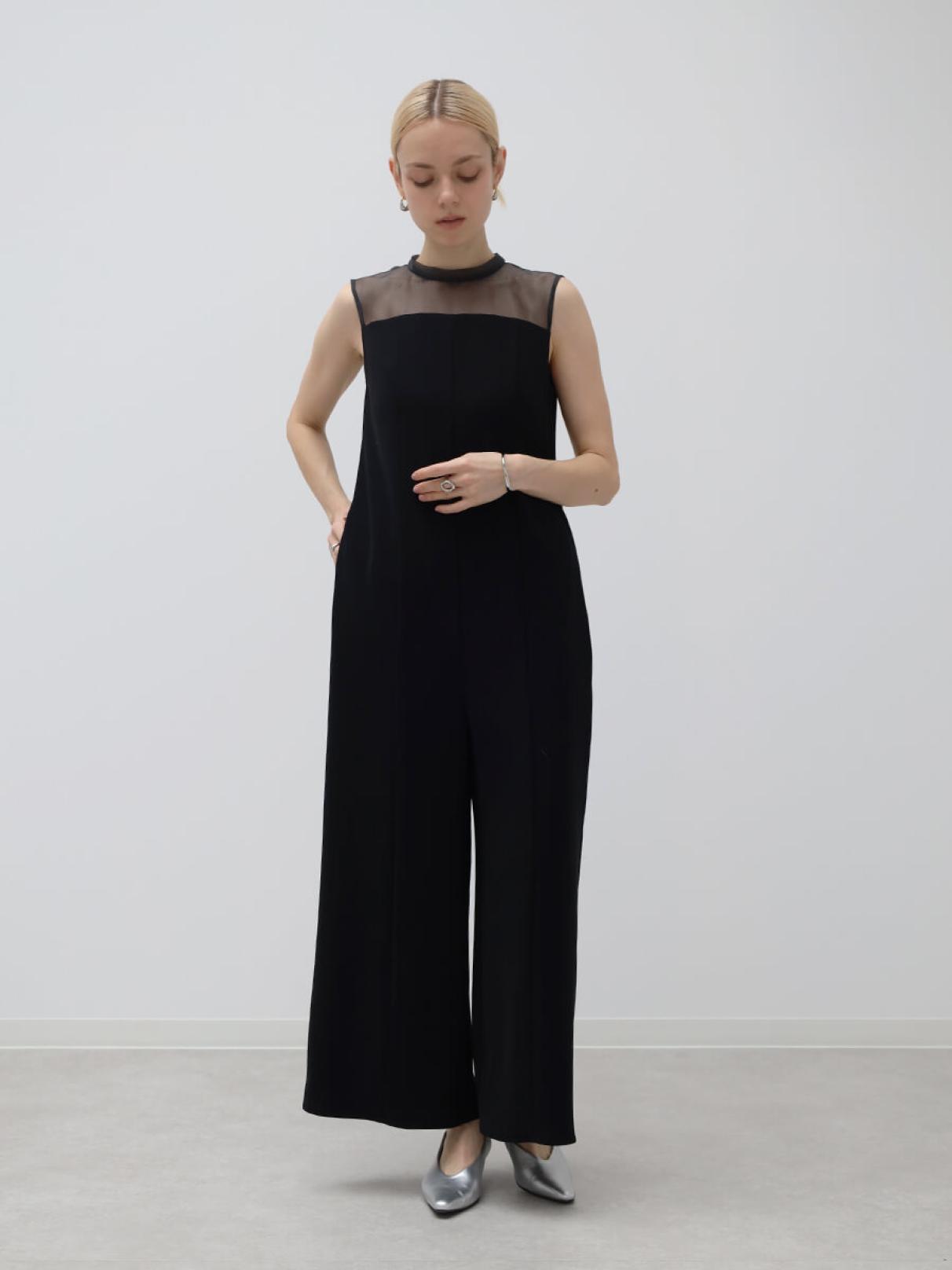 アーガ Aga ネックシアーオールインワン（ブラック） シアードッキングオールインワン - Aga Black - Aga｜YAMADAYA STORE