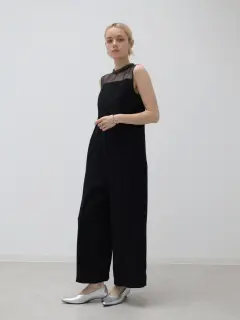 新品ヤマダヤ日本製サテンAga長袖オールインワン 新品ヤマダヤ日本製サテンAga長袖オールインワン