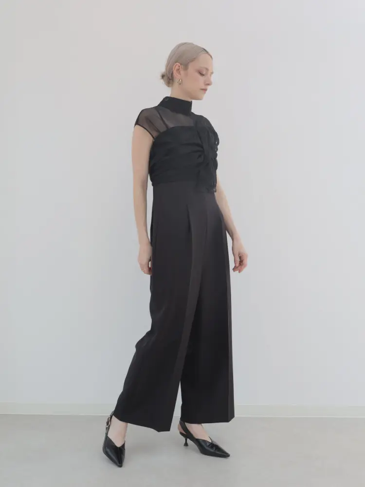 レースビスチェオールインワン - Aga Black - Aga｜YAMADAYA STORE