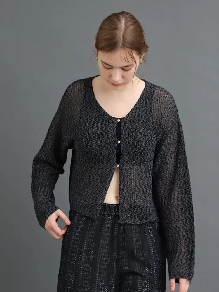 Ampleのカーディガンの商品一覧｜ファッション通販のYAMADAYA STORE