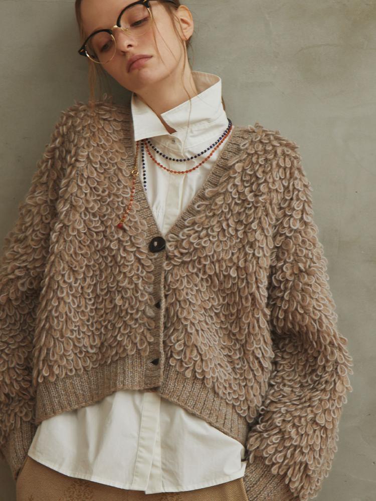 新品　ヤマダヤ　ample カーディガン　日本製　equo 新品 ヤマダヤ ample カーディガン 日本製 equo 新品 ヤマダヤ ample