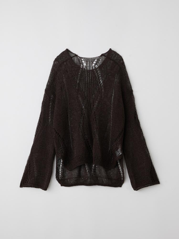 あんじ様　オーダーページ 透かし編みニットプルオーバー - Ample - Vin｜YAMADAYA STORE