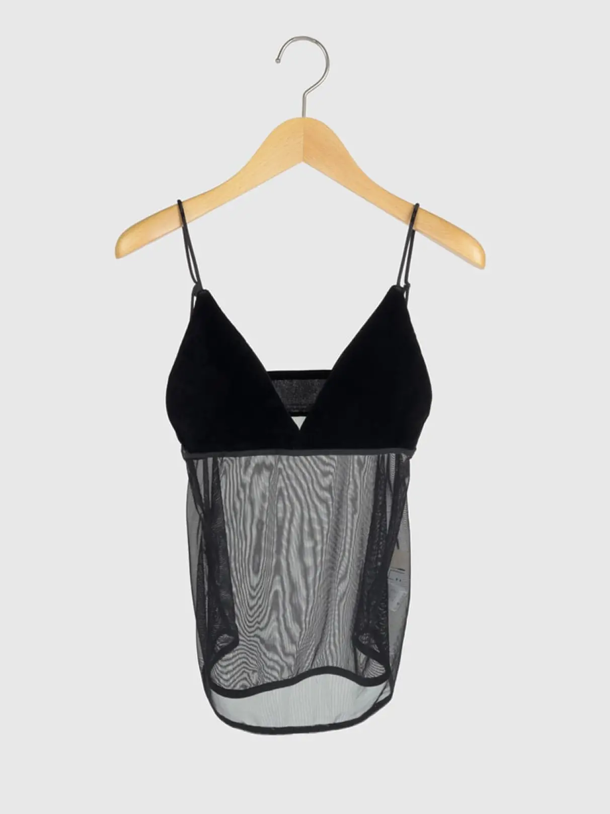 Ample別注】PALM VELOUR SHEER CAMISOLE - PALM - Vin｜YAMADAYA STORE