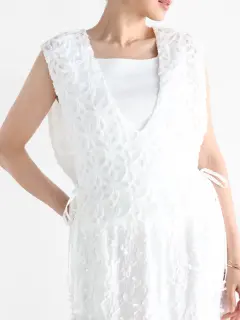 夏セール　HiROMITHiSTLE　ヒロミシスル　レース　ジャケット　白 HiROMITHiSTLEの商品一覧｜ファッション通販のYAMADAYA STORE