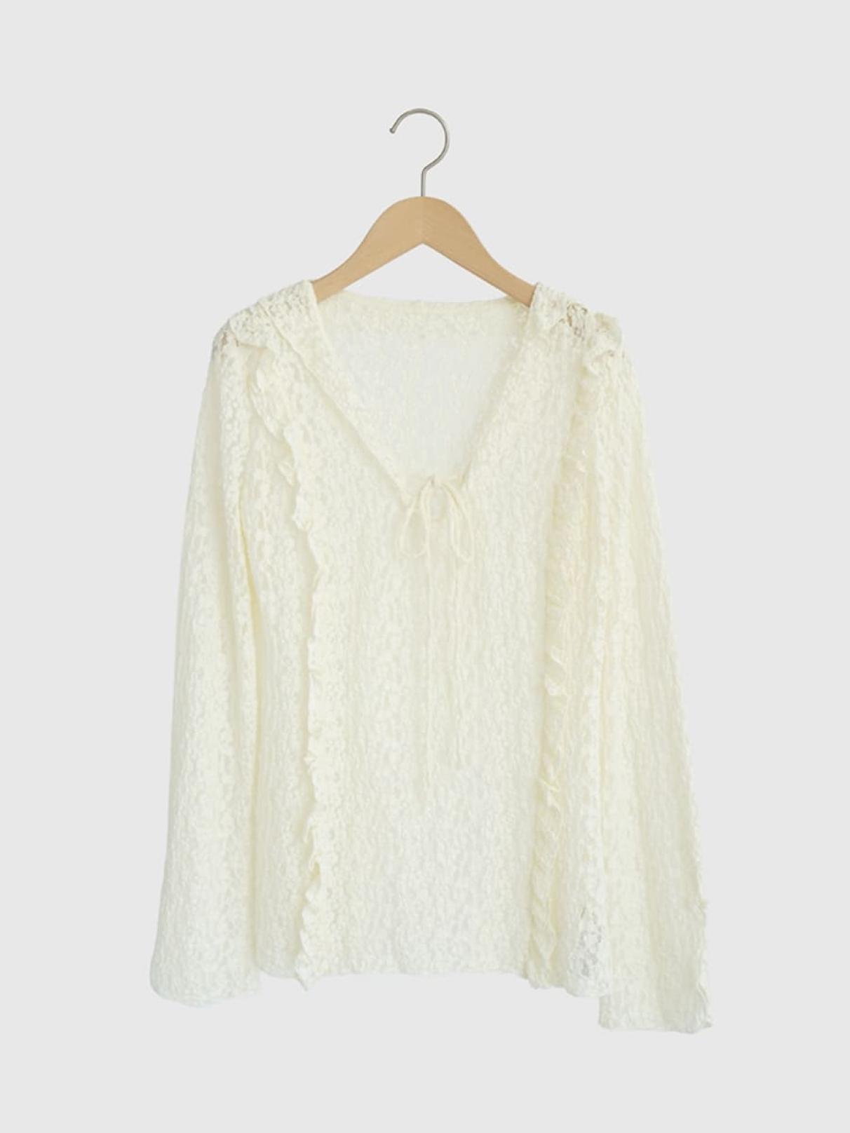 新品☆Ample レースシャツ ブラウス Ampleのシャツ/ブラウスの商品一覧｜ファッション通販のYAMADAYA