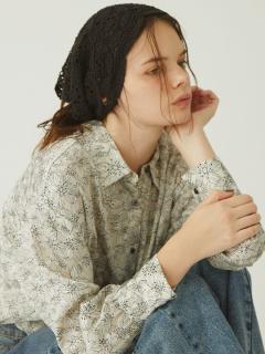 ジャガードフラワーシャツ - Ample - Vin｜YAMADAYA STORE