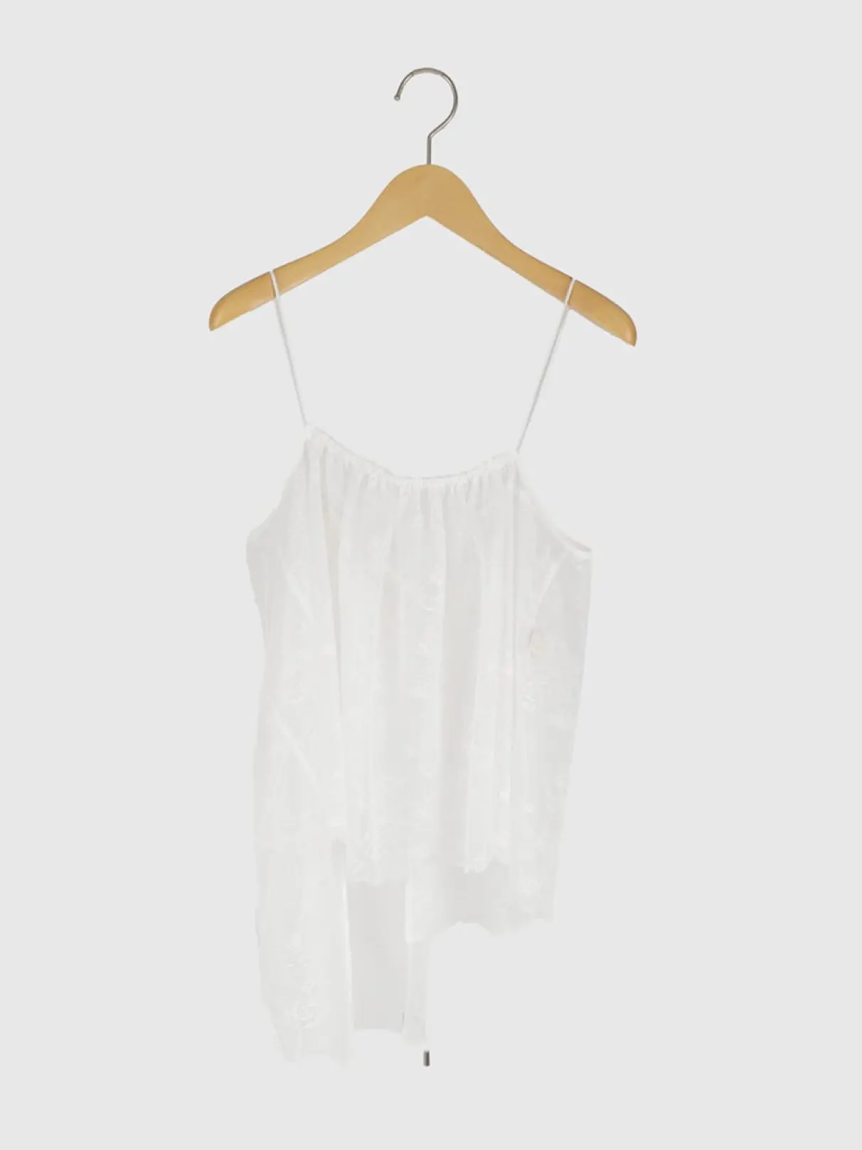 レースギャザーキャミソール - Ample - Vin｜YAMADAYA STORE