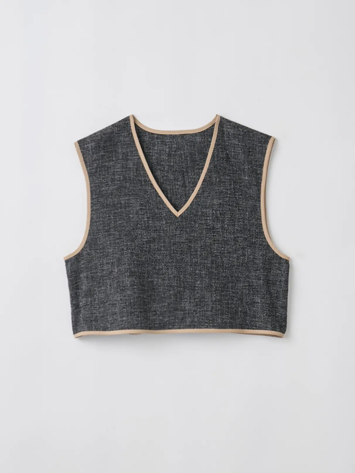 リネンライクVネックベスト - Ample - Vin｜YAMADAYA STORE