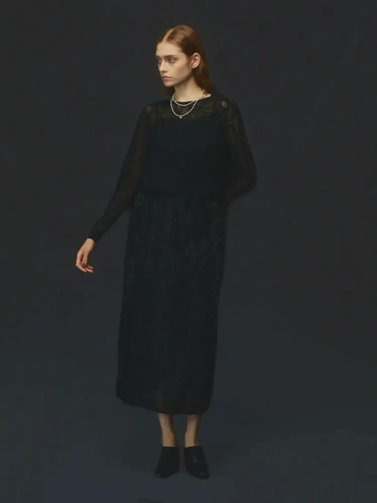 ヤマダヤ　Vin チュールスカート　ブラック vinヴァン ヤマダヤ チュールロングスカート - メルカリ