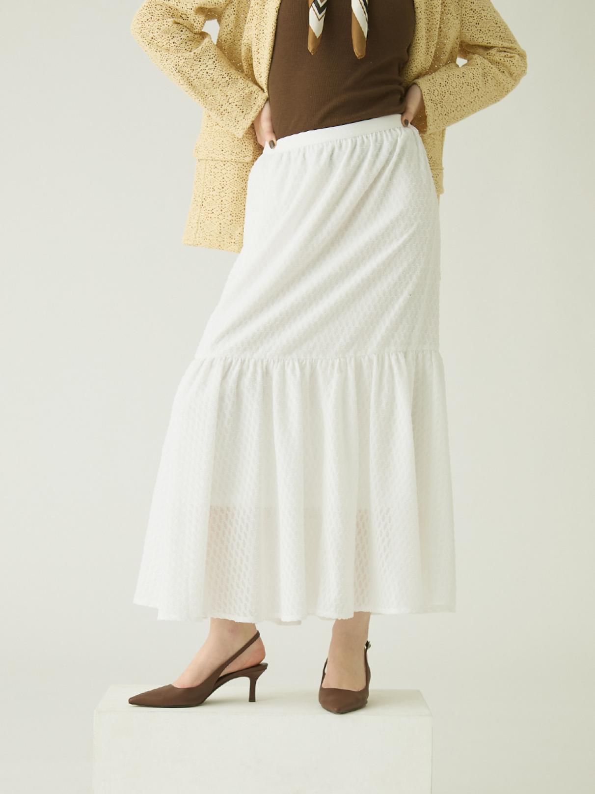 シアージャガードティアードスカート - Ample - Vin｜YAMADAYA STORE