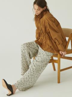 ジャガードフラワーワイドパンツ - Ample - Vin｜YAMADAYA STORE