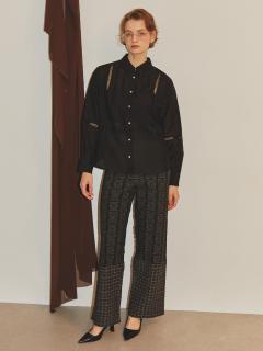 【美品】semon apartment ジャガードニットパンツ タイルジャガードニットパンツ - Ample - Vin｜YAMADAYA STORE