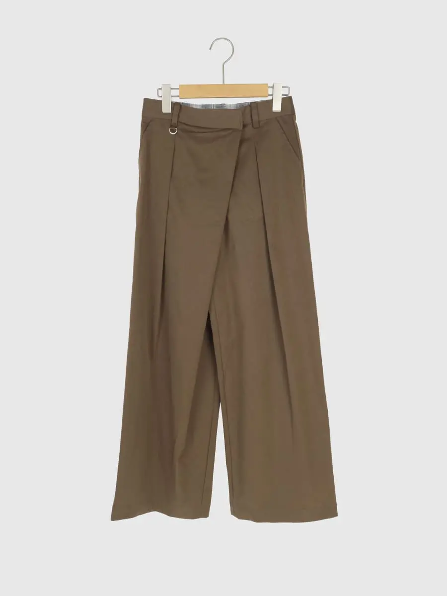 ラップデザインワイドパンツ - Ample - Vin｜YAMADAYA STORE