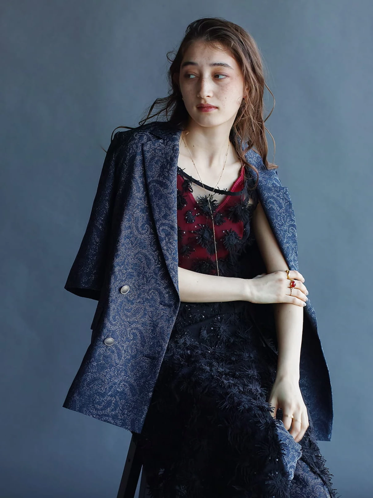 定価37000円 エコファー ジャケット ample コート miniministore エコファーコート ファージャケット 冬服