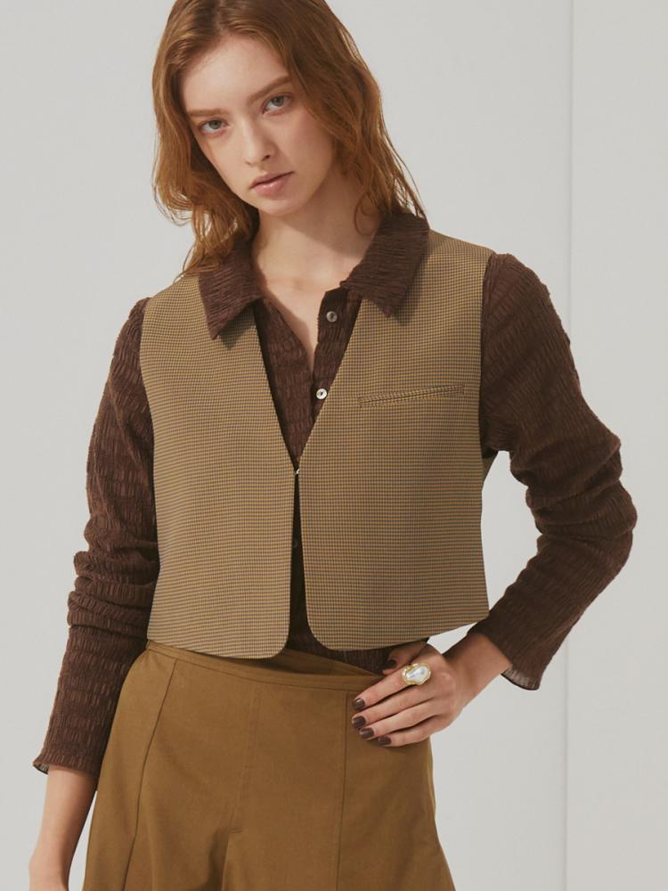 新品未使用　ヤマダヤ　CLOVE 　ジレ　ベスト 新品未使用 ヤマダヤ CLOVE ジレ ベスト CLOVEのベスト/ジレの