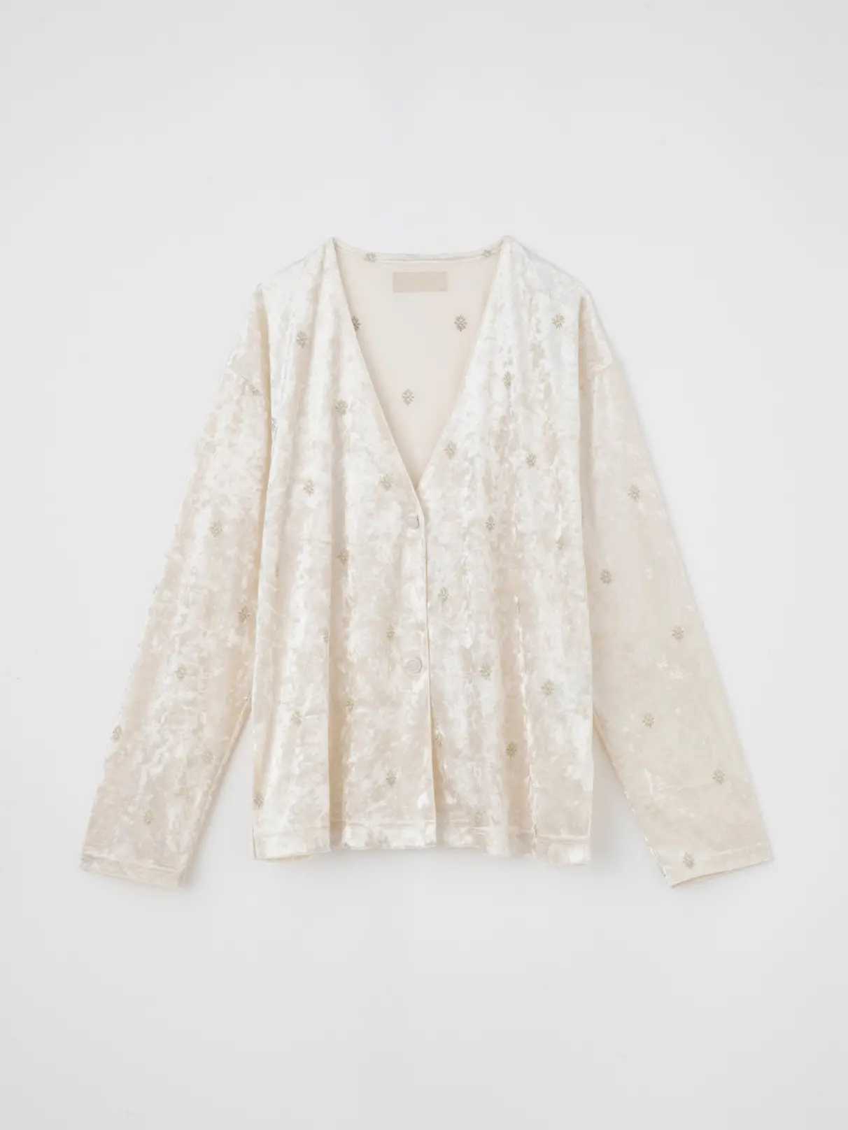 こなつ商品 ラメ糸刺繍クラッシュベロアジャケット - Ample - Vin｜YAMADAYA