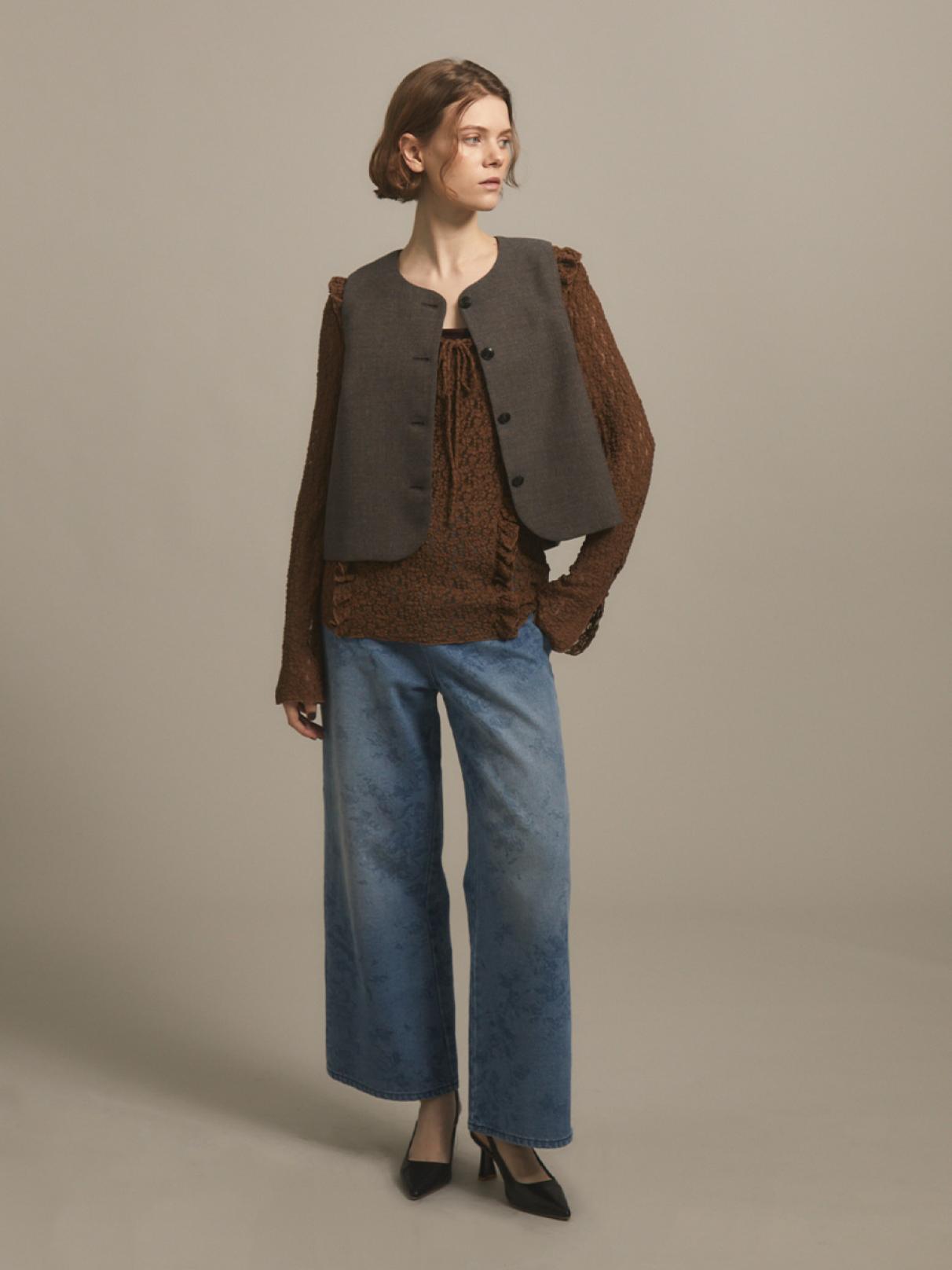 新品　Ample ジレ　コート　アウター　スコットクラブ購入　ヤマダヤ SCOTCLUBのジャケット/アウターの商品一覧｜ファッション通販の