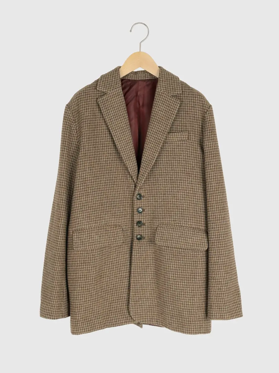ツイードチェックテーラードジャケット - Ample - Vin｜YAMADAYA STORE