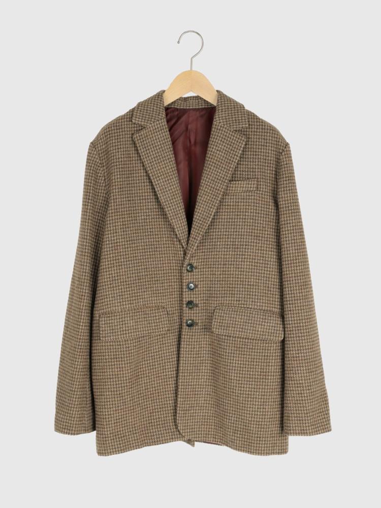 ツイードチェックテーラードジャケット - Ample - Vin｜YAMADAYA STORE