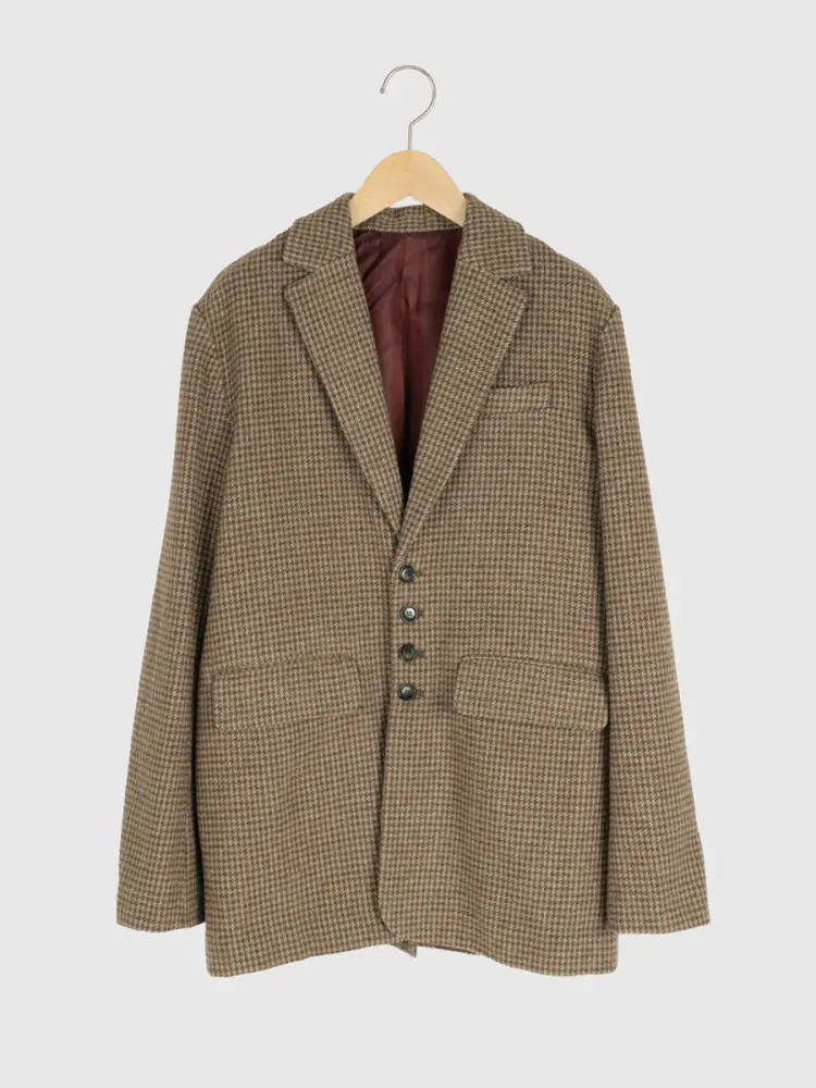 ツイードチェックテーラードジャケット - Ample - Vin｜YAMADAYA STORE