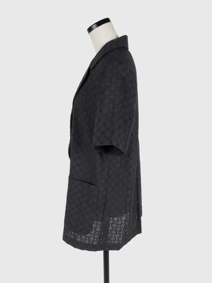 ALAÏA ブラック テーラードジャケット 36 1990s Azzedine Alaïa jacket アライア アーカイブ archive ジャケット