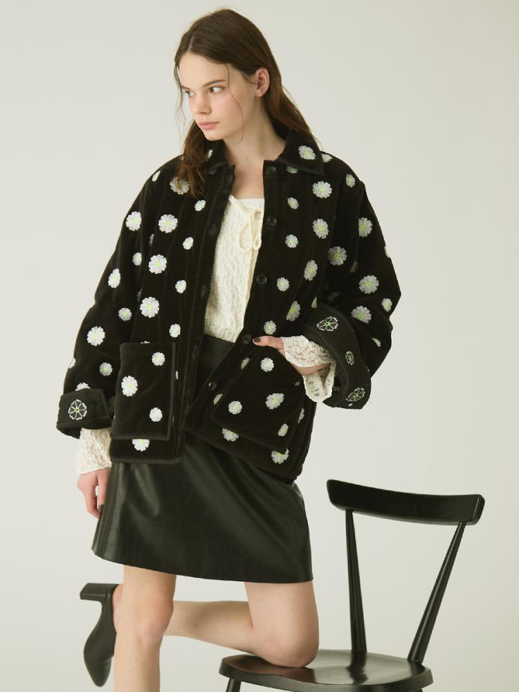 fumika_uchida store フラワー柄ジャケット fumika_uchida store フラワー柄ジャケット FUMIKA_UCHIDA / FLOWER