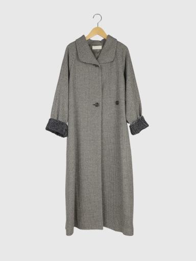 ツイードカフス千鳥格子柄チェスターコート - Ample - Vin｜YAMADAYA STORE