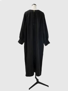 ヘリンボーン柄タック入りワンピース - Ample - Vin｜YAMADAYA STORE