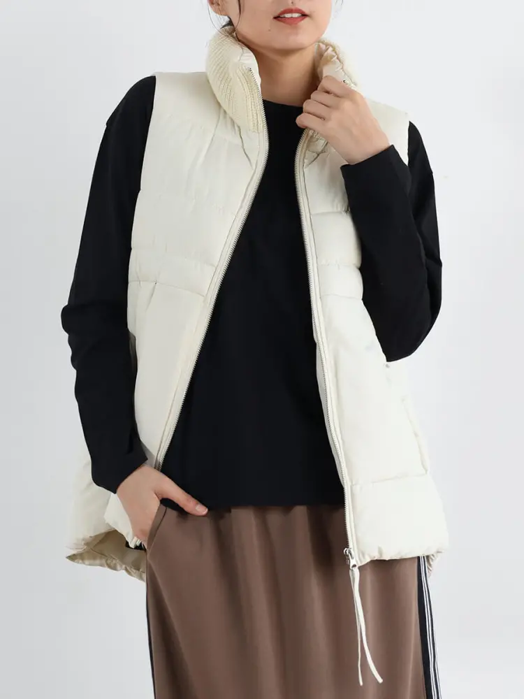 SCOT CLUBスコットクラブ ヤマダヤ ファー襟フード付 ダウンベスト SCOT CLUBスコットクラブ ヤマダヤ ファー襟フード付 ダウン