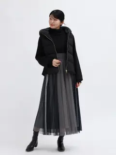 フェイクファーフードショートブルゾン - MEDOC original - SCOTCLUB