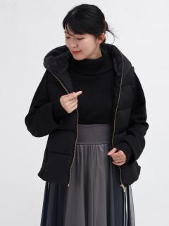 フェイクファーフードショートブルゾン - MEDOC original - SCOTCLUB