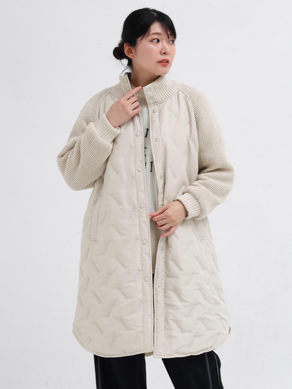 ニットスリーブロングブルゾン - MEDOC original - SCOTCLUB｜YAMADAYA